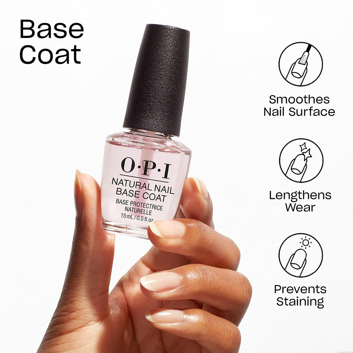OPI pro-wide brush detail delivering even, streak-free coverage