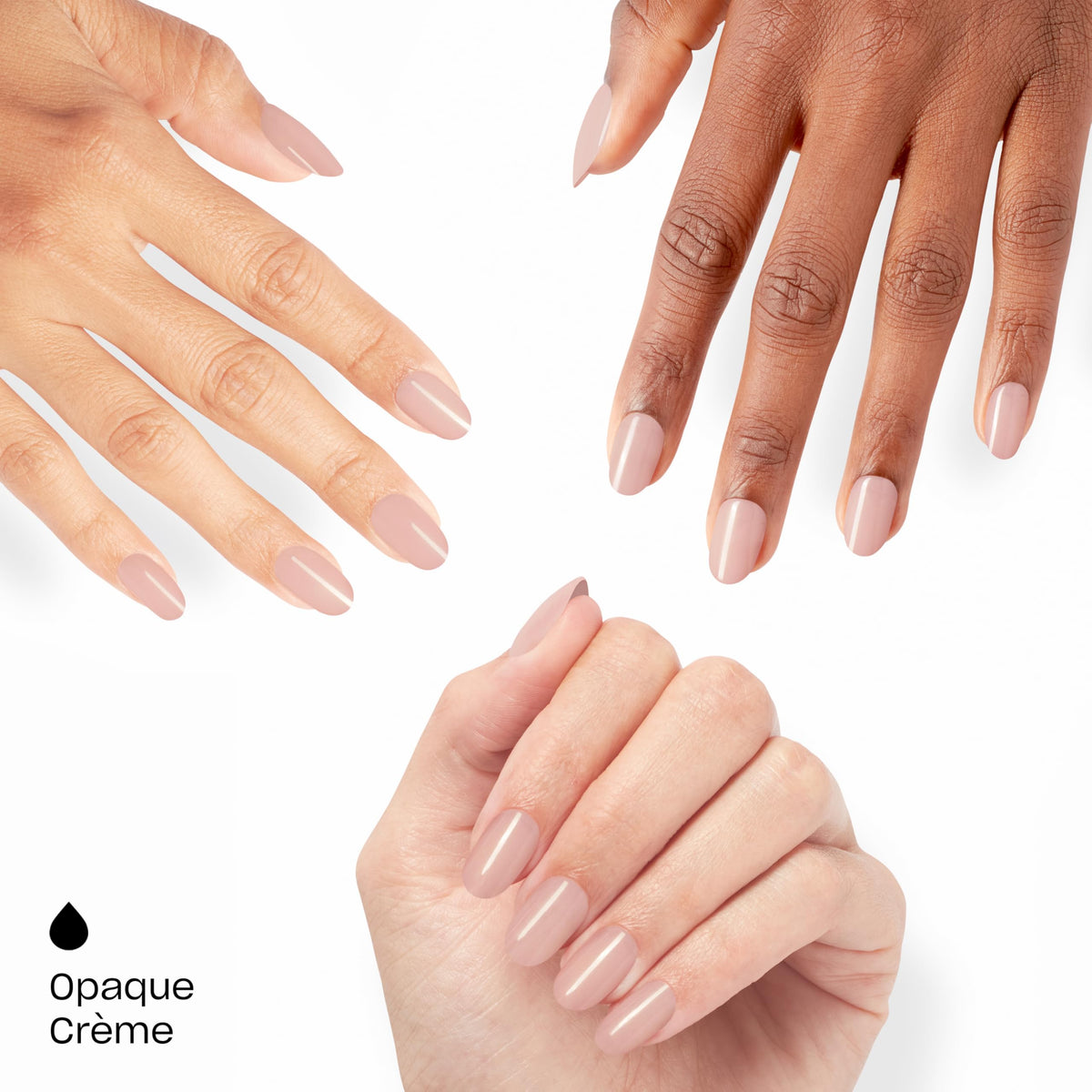 OPI application tools with tips and glue demonstrating easy at-home use