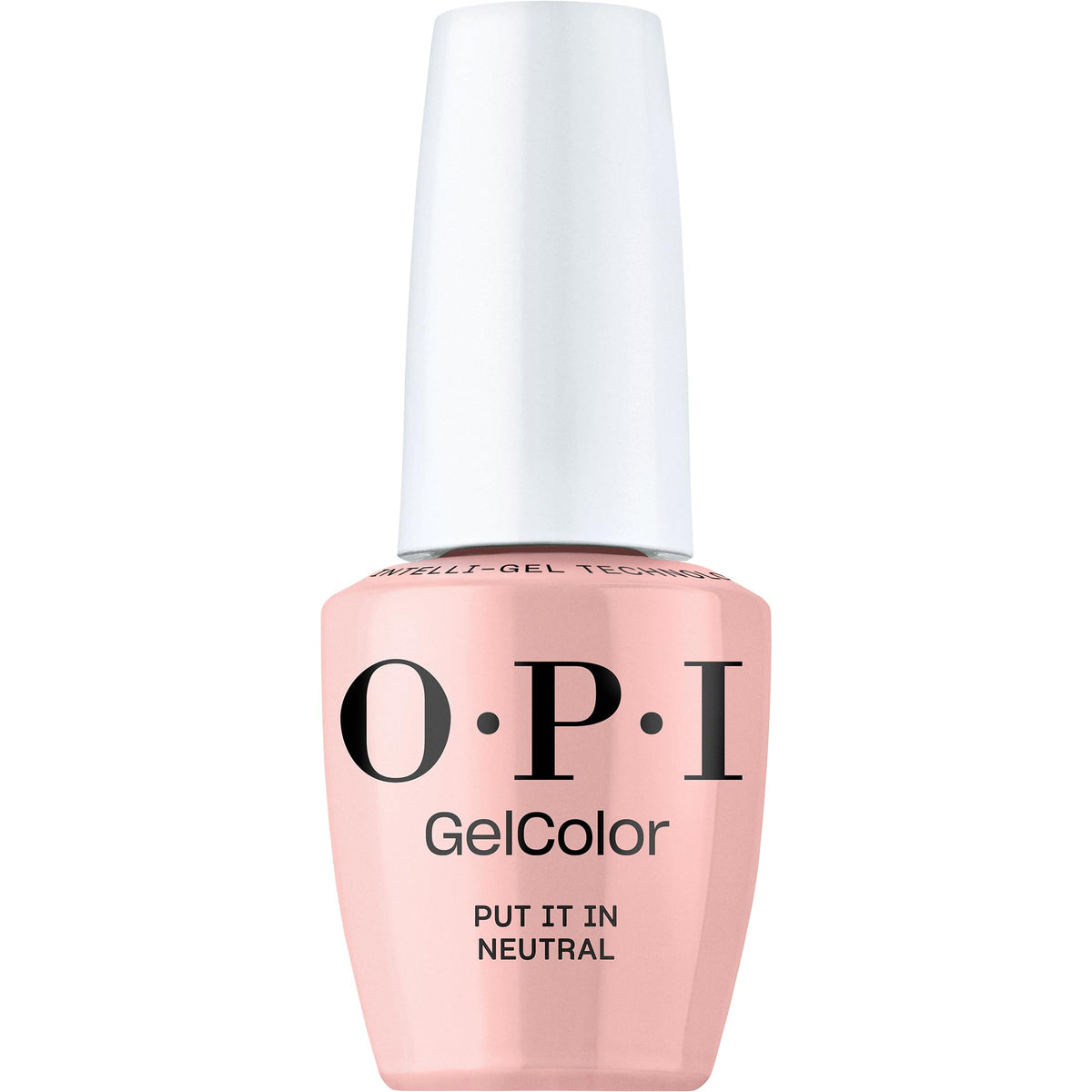 OPI Put It in Neutral front bottle showing shade and glossy finish