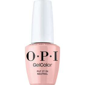 OPI Put It in Neutral front bottle showing shade and glossy finish