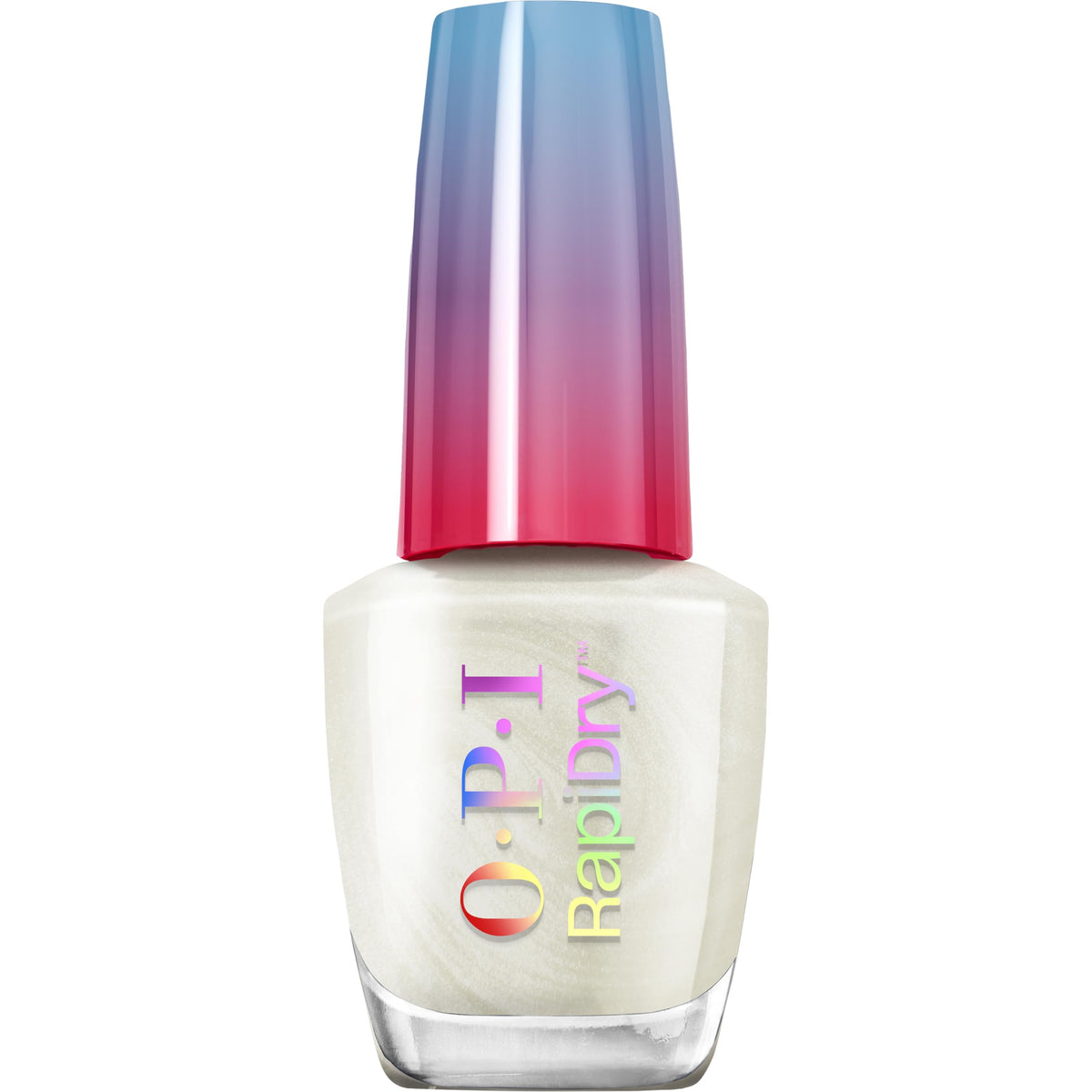 OPI bottle front view showing Snow Time Like the Present, crisp finish