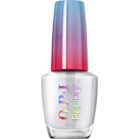 OPI front packaging showing clear coat bottle and quick-dry benefit