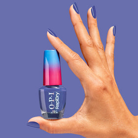 OPI painted fingernails in use demonstrating fast-dry smudge-proof finish