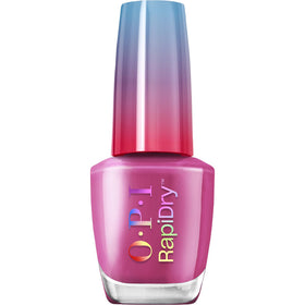 OPI RapiDry ASAPink front bottle view showing vibrant pink and glossy finish benefit