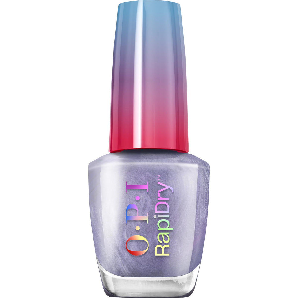 OPI bottle front view showing Stop, Drop n’ Whoa shade and fast-dry benefit