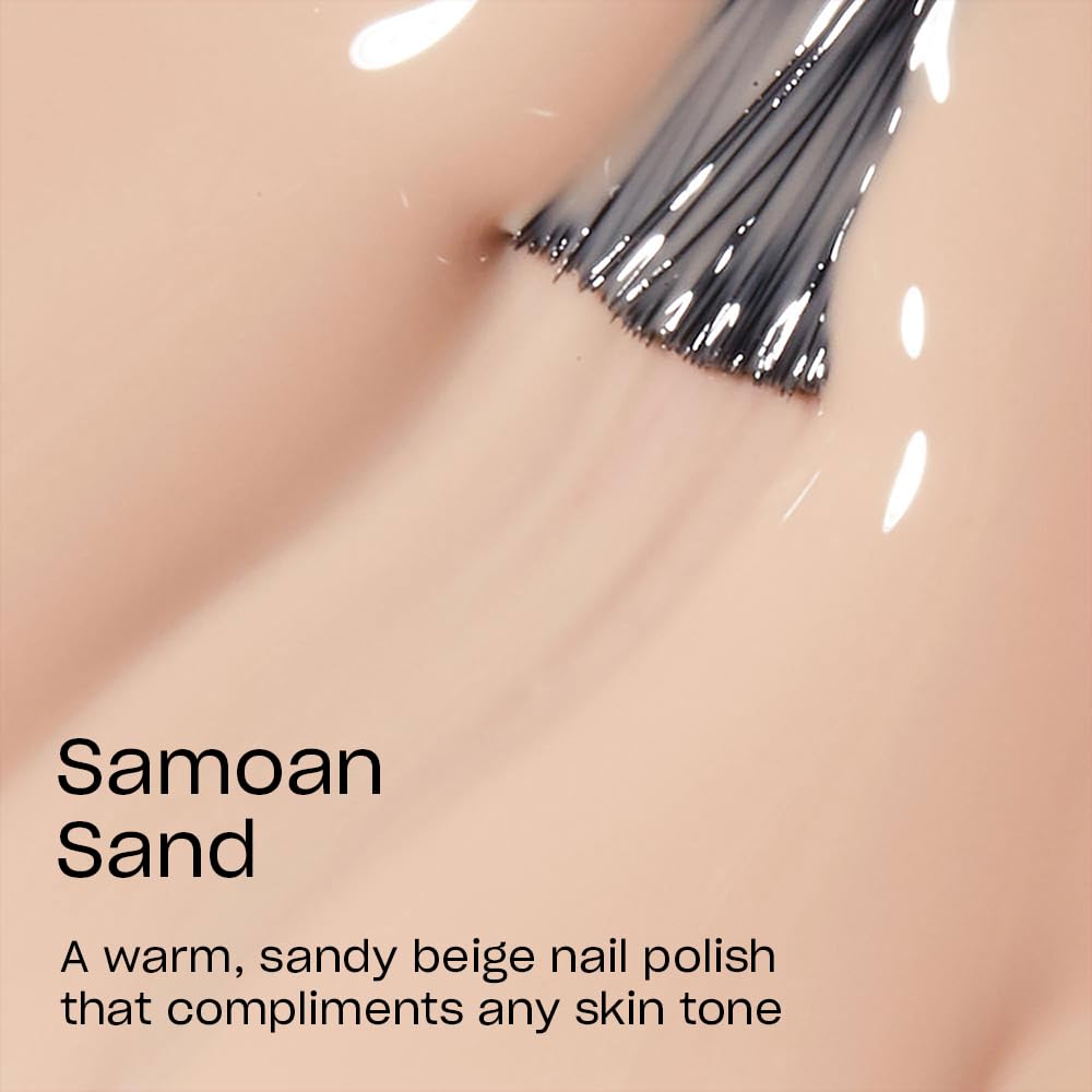 OPI brush stroke close-up showing smooth even coverage and streak-free finish