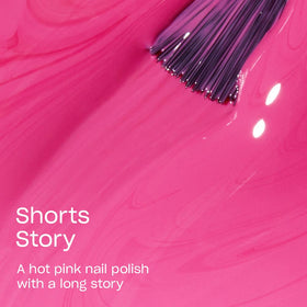 OPI Shorts Story brush stroke demonstrating smooth application and streak-free coverage