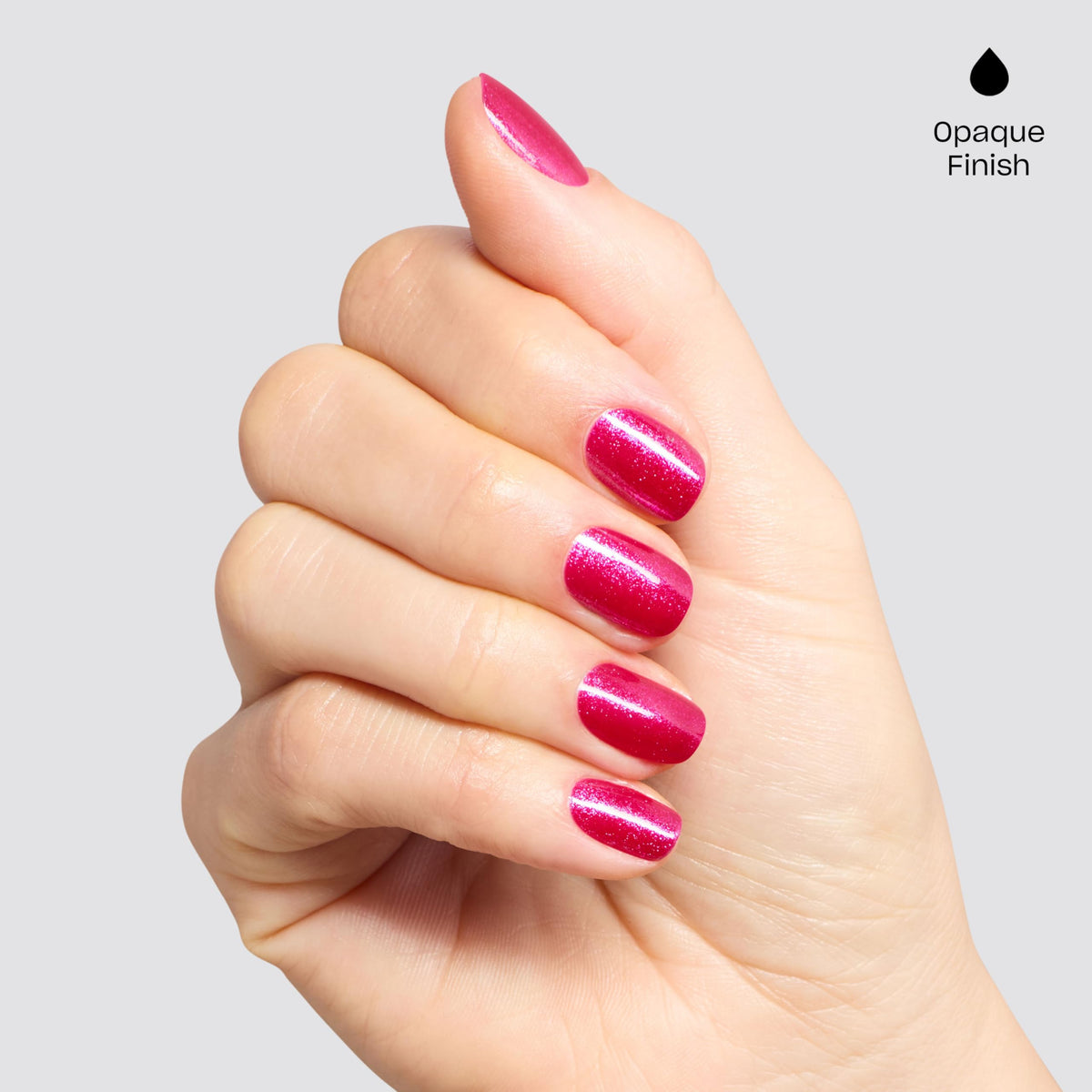 OPI Solar Crush bottle cap and label highlighting brand and eco materials
