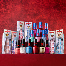 OPI Solar Crush in a summer outfit scene conveying bold, expressive style