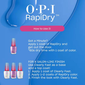 OPI Solar Crush bottle in hand showing size and easy at-home use