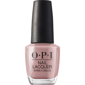 OPI bottle front view showing soft pink shade and glossy finish benefit