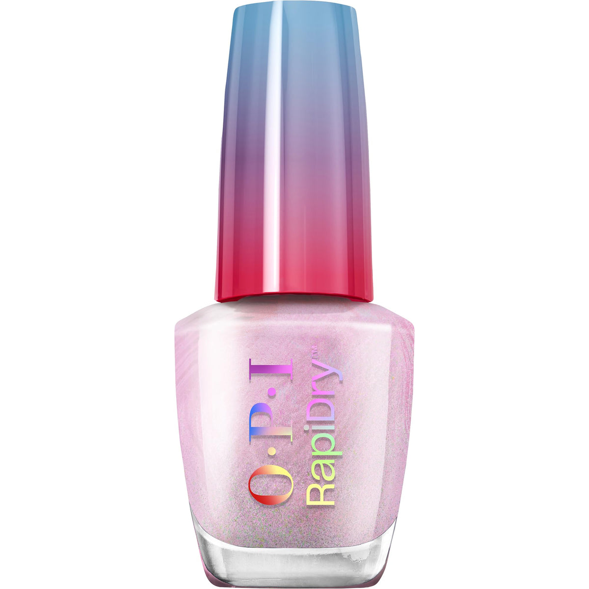 OPI Speed Date Me front bottle showing label and glossy pink shimmer