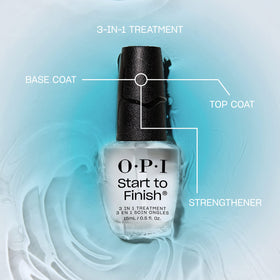 OPI Start to Finish pro-wide brush detail delivering even, streak-free coverage