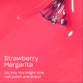 OPI brush stroke close-up revealing smooth, streak-free coverage and fast drying