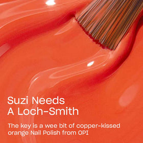 OPI pro-wide brush detail demonstrating smooth, streak-free application