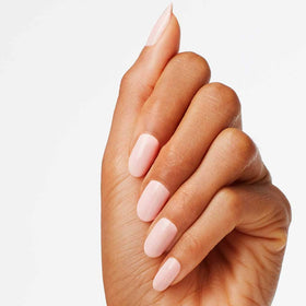 OPI Sweet Heart pedicure swatch on foot showing versatile manicure and pedicure use