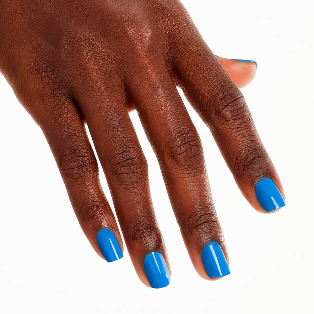 OPI lacquer sheen close-up showing smooth crème texture and high shine