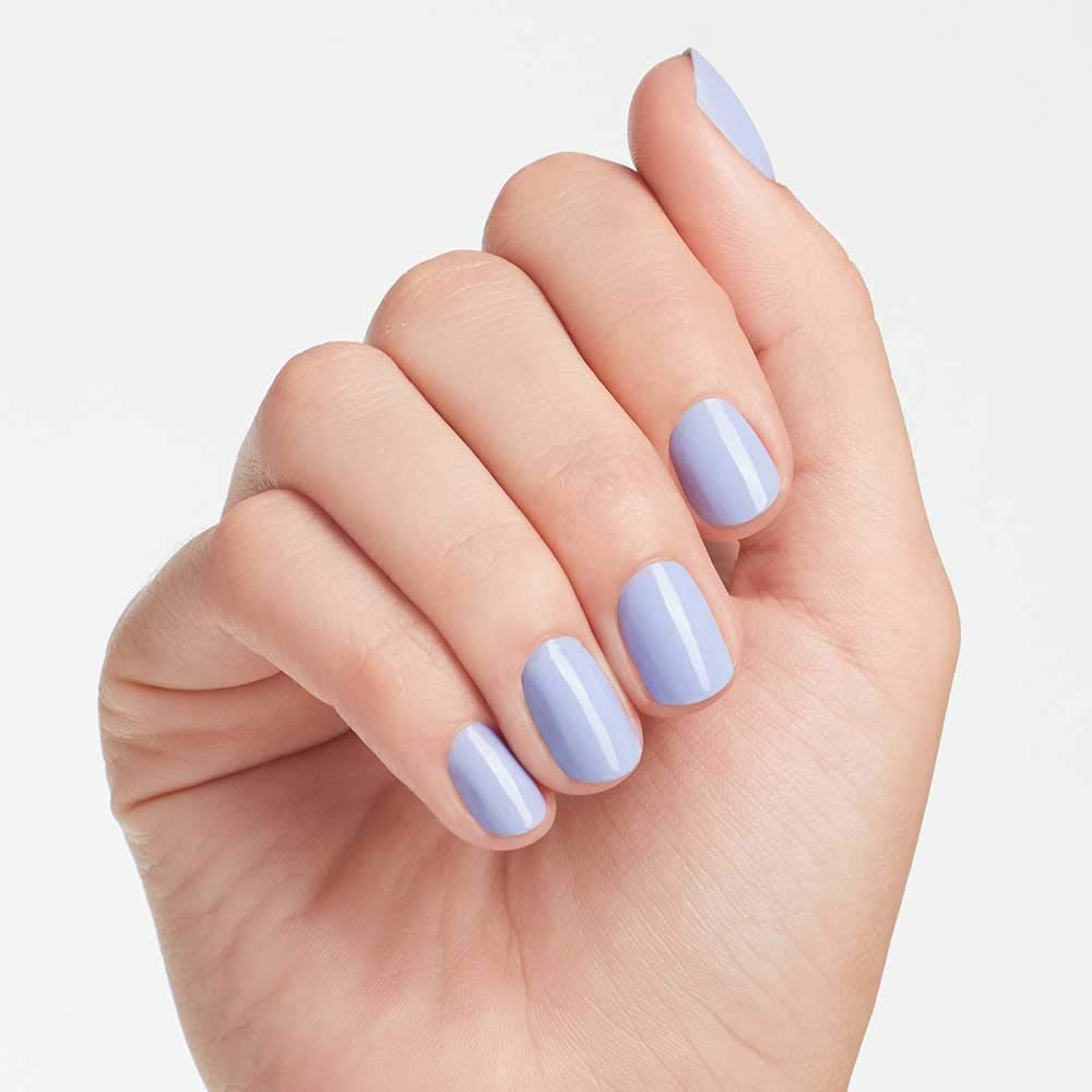 OPI cap and label close-up highlighting brand and product details