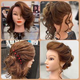 Opini back profile showing hair length and volume for long-hair techniques