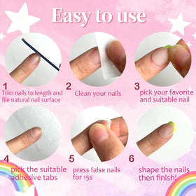 OPkssnails nail file and buffer included, lets parents shape and finish nails