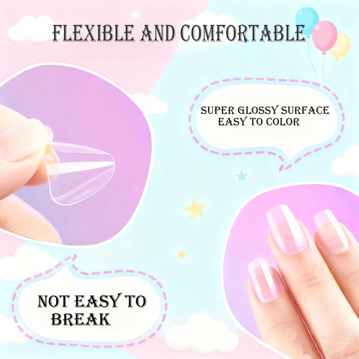 OPkssnails in hand to show scale and how small hands benefit from proper sizing