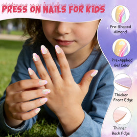 OPkssnails display of 16 sizes, helps find perfect fit for each finger
