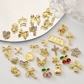 OPMADM close-up of gold plating texture highlighting durable finish and sparkle