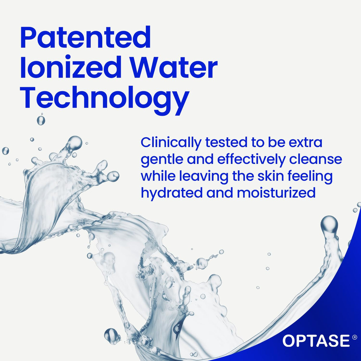 Optase removing waterproof mascara from lashes with minimal rubbing
