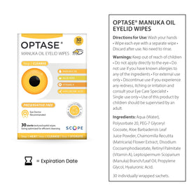 Optase single sachet open ready to use, convenient and sterile