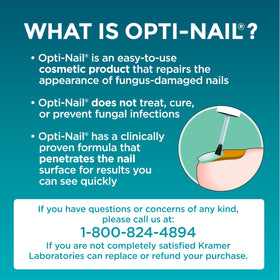 Opti-Nail close-up of liquid texture on nail illustrating smoothing and brightening effect