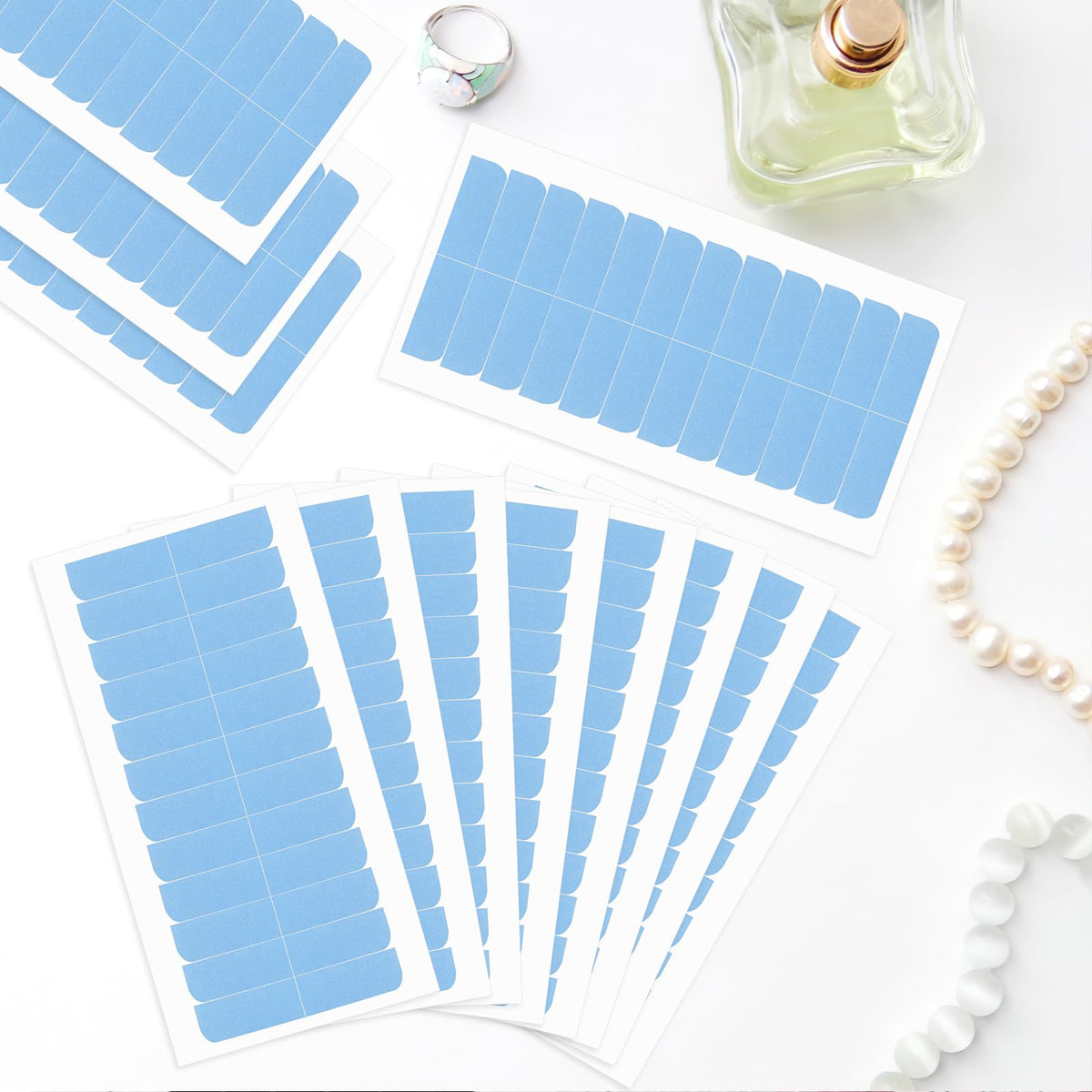 Opvixi demonstration of peeling backing and pressing tape in place for quick secure application