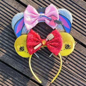 Opzzqz lifestyle birthday setting displays headband in festive scene for photos
