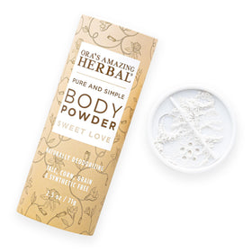 Ora's Amazing Herbal front packaging showing Sweet Love powder and benefits