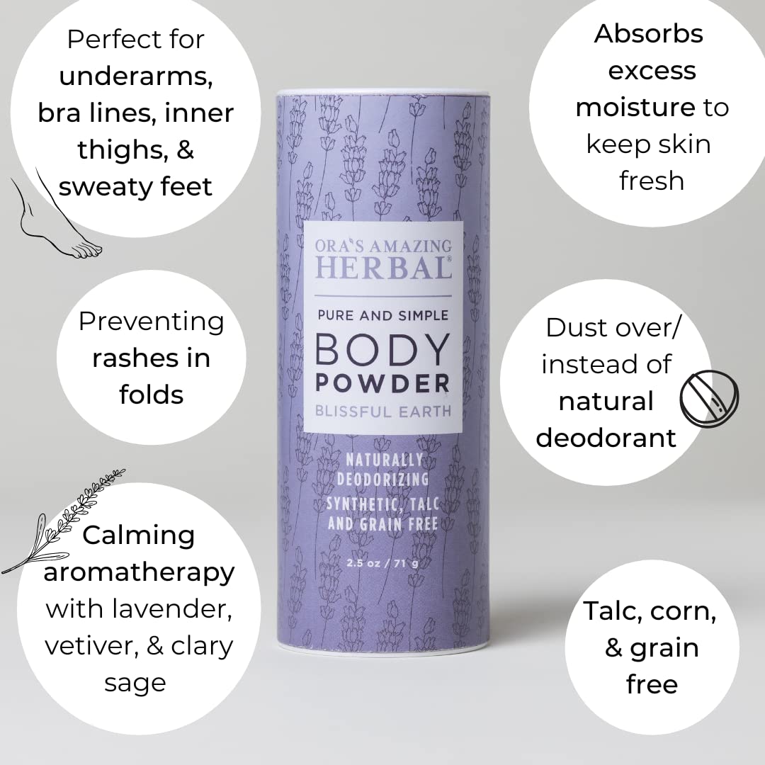 Ora's Amazing Herbal biodegradable tube packaging showing eco-friendly benefit