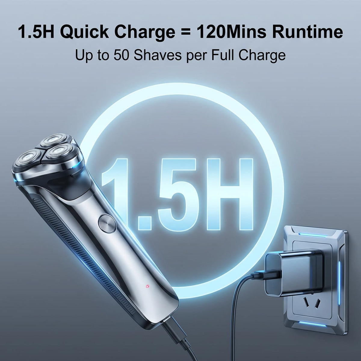 Ordele razor held in hand showing compact size and travel-ready convenience benefit