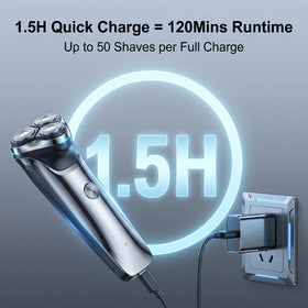 Ordele razor held in hand showing compact size and travel-ready convenience benefit