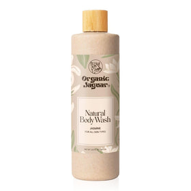 Organic Jaguar front packaging shows bottle and label for gentle cleanser