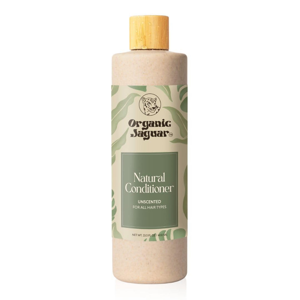 Organic Jaguar front packaging showing label and bottle, highlights clean ingredients