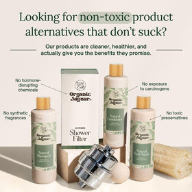 Organic Jaguar gel texture close-up showing smooth consistency for gentle cleansing
