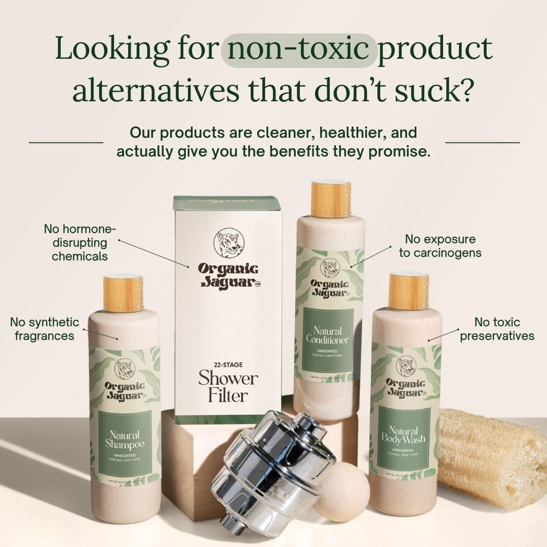 Organic Jaguar ingredients castor oil and honey for hydration