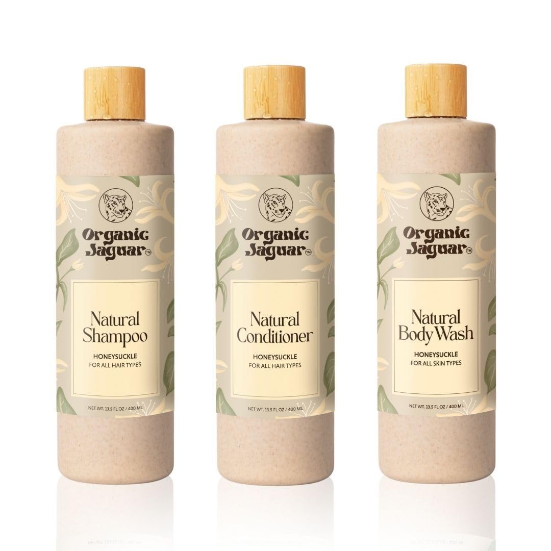 Organic Jaguar ingredients honey and argan oil in bowl highlighting natural benefits