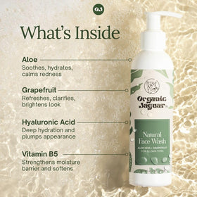 Organic Jaguar gel texture close-up illustrating hydrating, lightweight feel