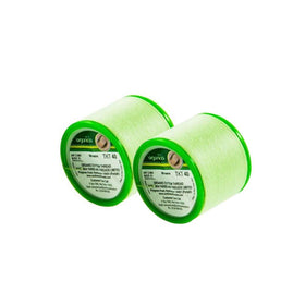 ORGANICA front packaging showing two green spools and brand clarity