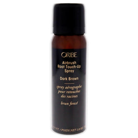 Oribe front packaging of Airbrush Root Touch Up Spray showing bottle and label, fast coverage