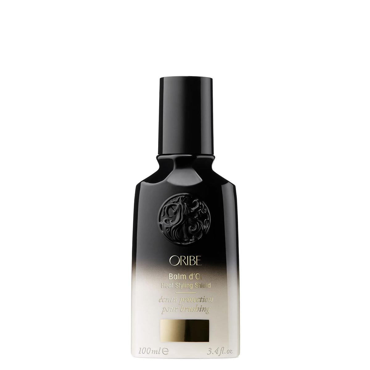 Oribe Balm D'Or front packaging showing luxe jar and product name for elegant protection