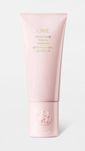 ORIBE conditioner texture close-up revealing creamy, lightweight hydration