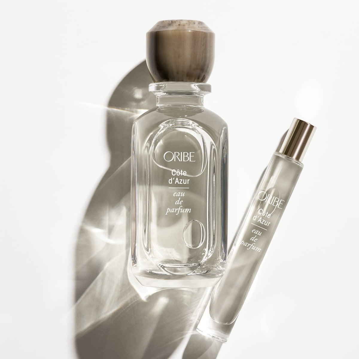 ORIBE travel Côte d'Azur close-up of spray nozzle highlighting precise mist for controlled application