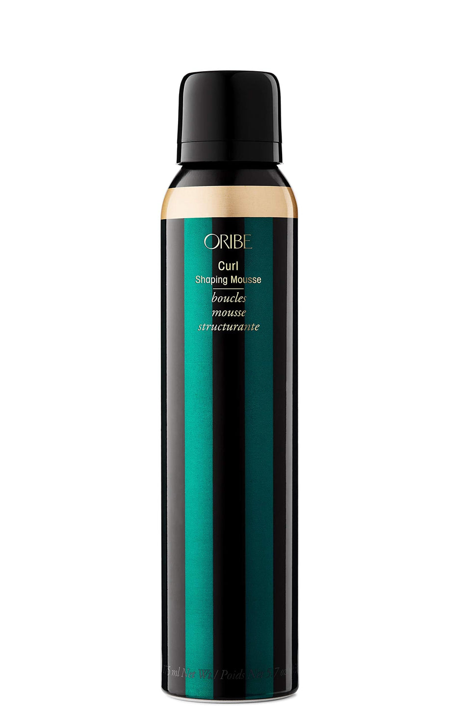 Oribe Curl Shaping Mousse front packaging showing bottle and label benefits