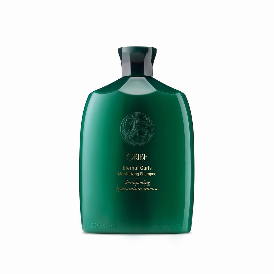 Oribe Eternal Curls shampoo front bottle view showing premium design and hydration