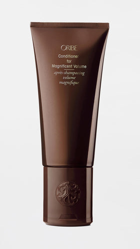 Oribe gel‑crème texture closeup demonstrating lightweight consistency